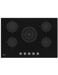 Encimera Beko HILW75222SL  5 fuegos  Cristalgas  7