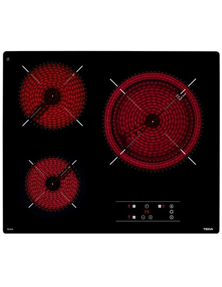 Vitroceramica Teka TB6315  3 zonas  5400w  27cm