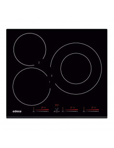 Induccion Edesa EIM6330BA  3 zonas  30cm  slider 