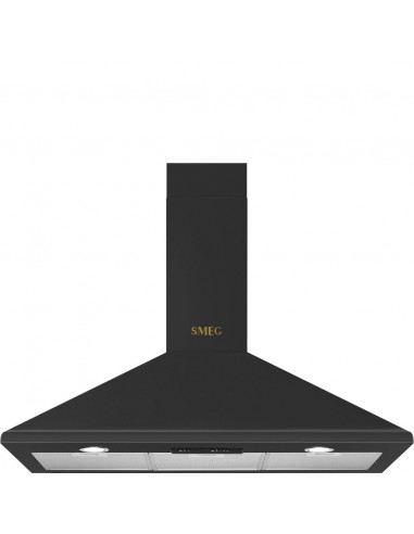 CAMPANA SMEG KSED95COA  PARED  90CM  595M3 H  ANTR