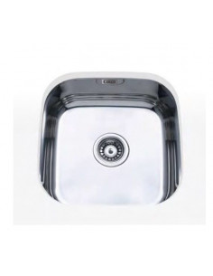Fregadero Edesa Fuji BE 40x40  1C 40x40x18  Inox