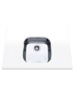 Fregadero Edesa Fuji BE40x40  1C  40x40x20  Inox