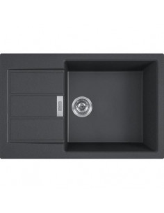 FREGADERO FRANKE SIRIUS S2D 611 78 XL CARBONE