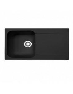 Fregadero Mepamsa KITE 86 50 NEGRO REV  SINTETICO