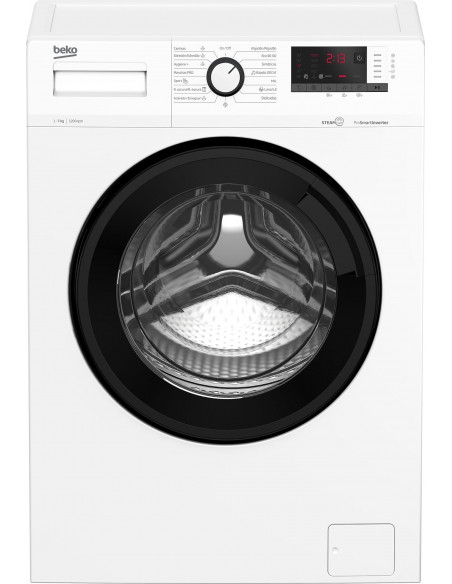 Lavadora Beko WRA7615XW  7kg  1200rpm  A  Vapor