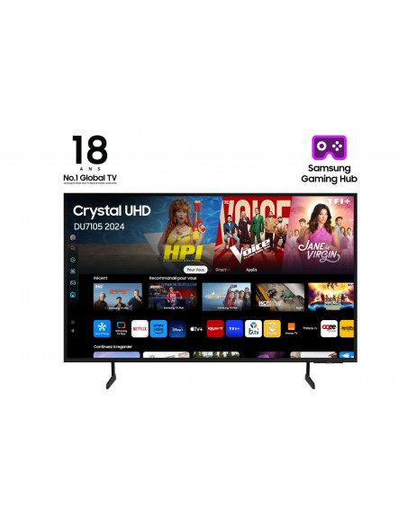 Tv Samsung TU85DU7105KXXC  4K  crystal color  airs