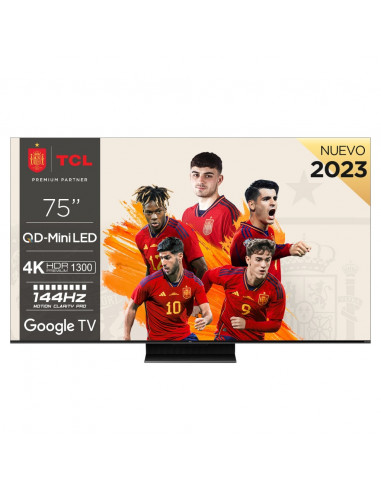 TV TCL 75C805 MINILED GoogleTV 100 120 144Hz