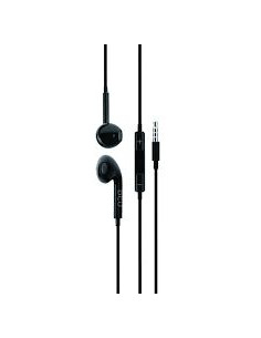 Auriculares DCU 34151001  jack 3 5mm stereo negro