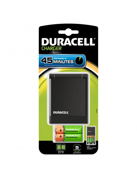 Cargador Pila Duracell CEF27 Speedy  2AA  2AAA