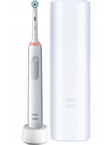 Cepillo Dental Braun Oral B Pro3 3500  Blanco Estu