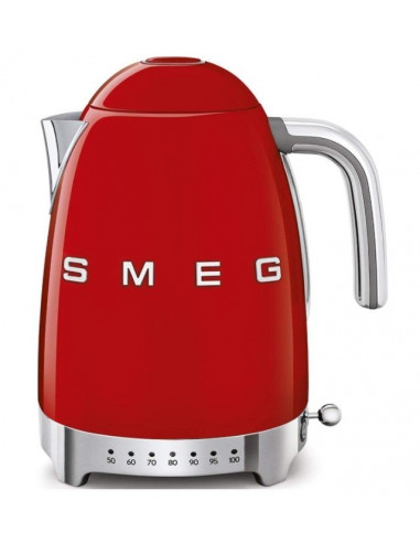 Hervidor Smeg KLF04RDEU  50s style rojo capacidad