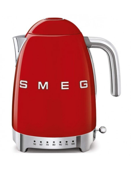 Hervidor Smeg KLF04RDEU  50s style rojo capacidad