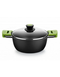 Cacerola Bra A400324  24 alta prior verde