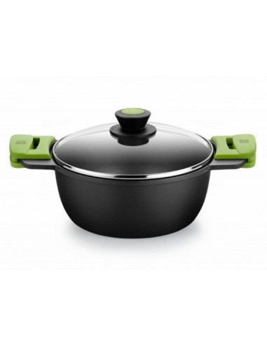 Cacerola Bra A400324  24 alta prior verde