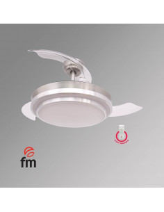 Ventilador techo FM VTSENZA  107cm  Aspas Retracti
