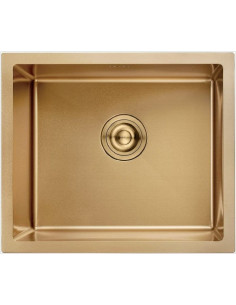 Fregadero Nova SIENA5043ORMAT  50X43 Oro Mate