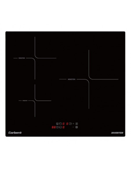 Induccion Corbero CCIM3362  3zonas  XL 29cm  6 2Kw