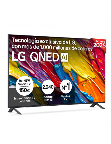 Tv LG 65QNED82A6B  65     60Hz  4K  Smart TV