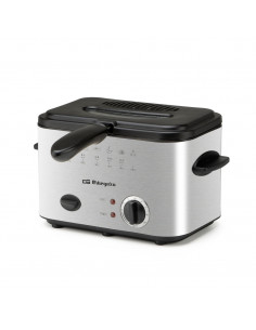Freidora Aceite Orbegozo FDR13  1 2L  acero inox