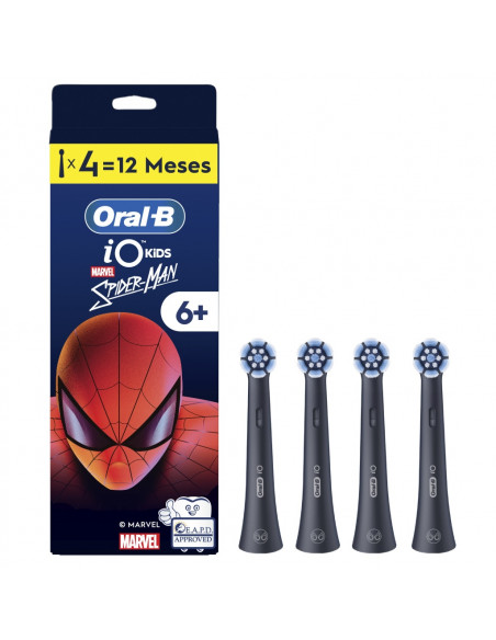 Recambio dental Braun IOSPIDERMAN4  4 unidades
