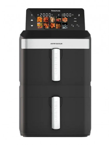 Freidora airfry Taurus 973002000  2600w  duo slim