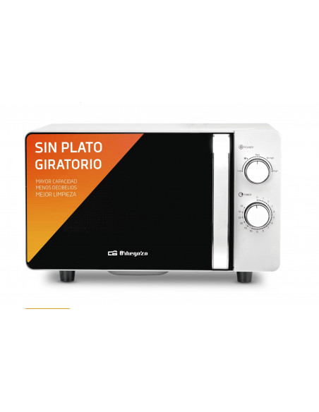 Microondas Orbegozo MI2060CE  700w  20l  s plato