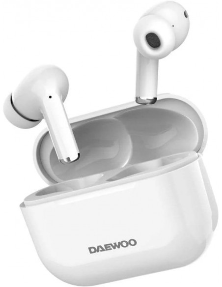 Auriculares bluetooth Daewoo dw2001 boton blancos